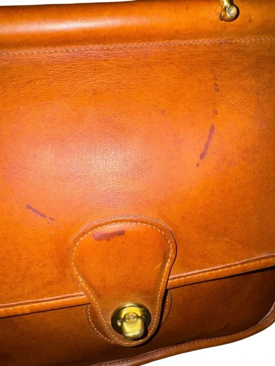 Coach Willis Satchel /Shoulder Bag with COA 1980’s - Picture 13 of 16